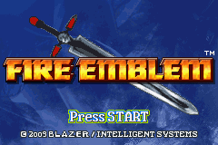 Fire Emblem - Tactics Universe Title Screen